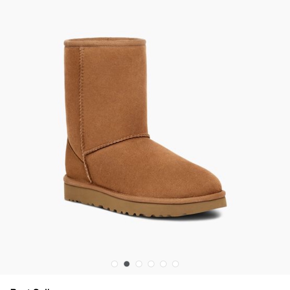 Short Chestnut Ugg Boots